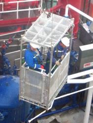 Люлька подвесная алюминиевая